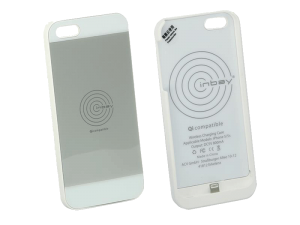 240000-20-01 Чехол для беспроводной зарядки Inbay для iPhone 5/5S white