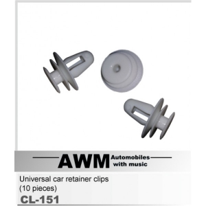 Универсальные дверные клипсы AWM CL-151 (10шт)